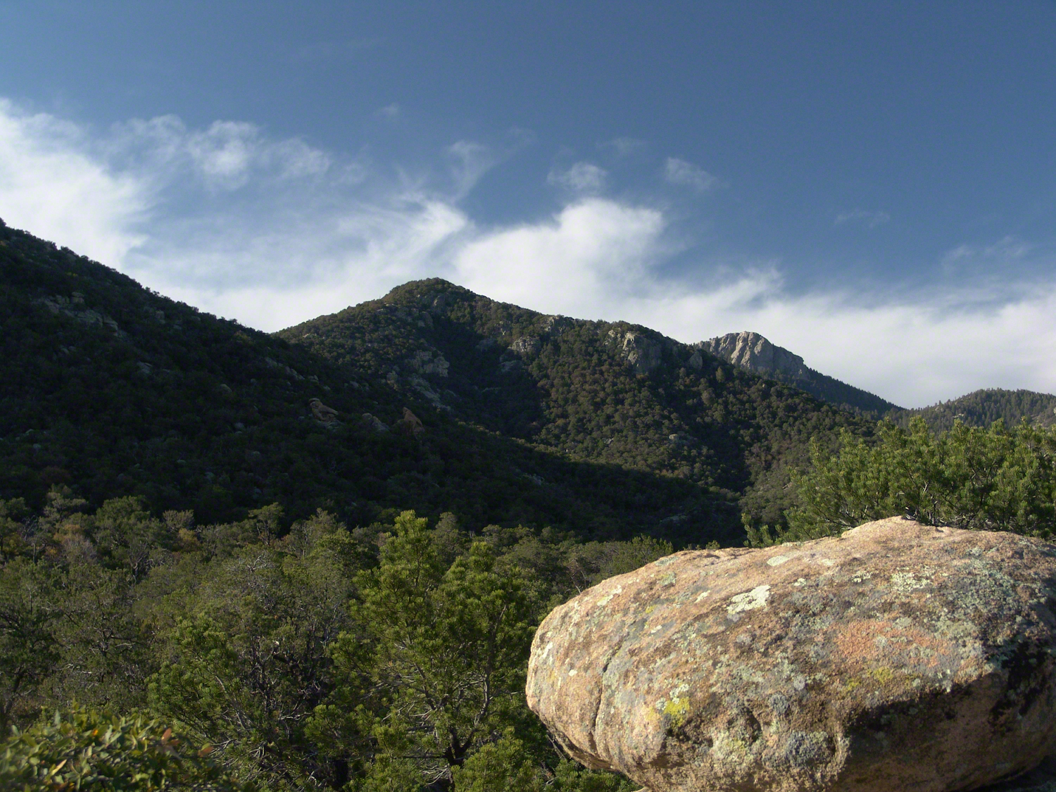 Rincon Peak from Happy Valley Saddle, dawn -- CLICK ME!!!!
