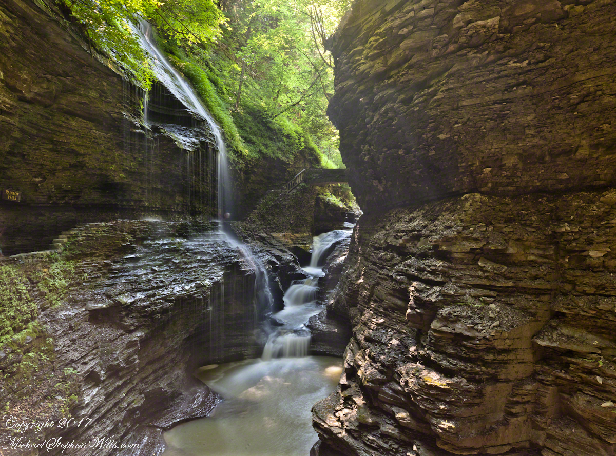 Rainbow Falls of Watkins Glen– CLICK ME!!!!