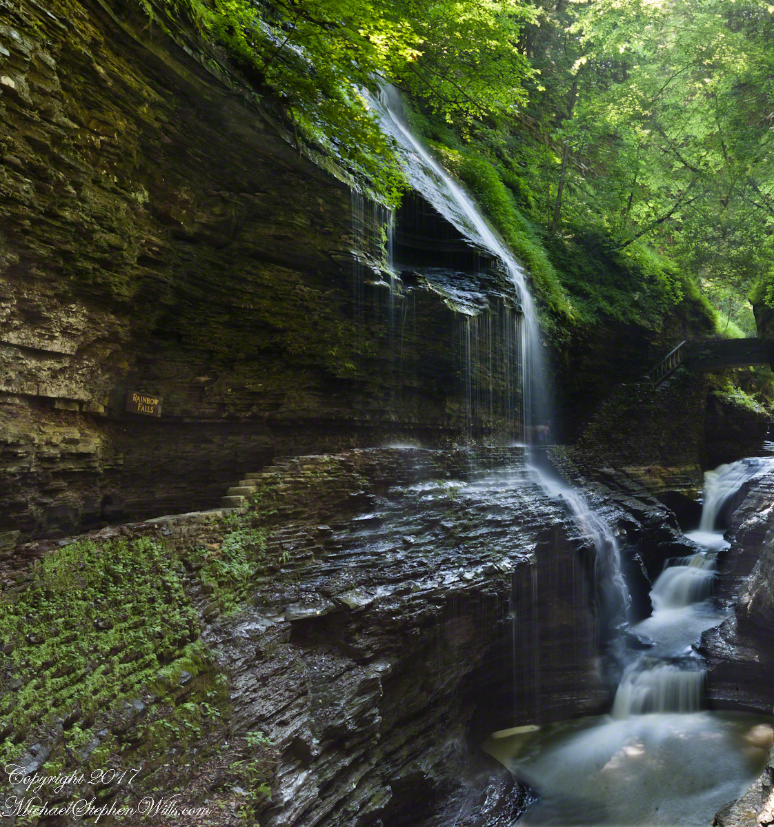Rainbow Falls of Watkins Glen– CLICK ME!!!!