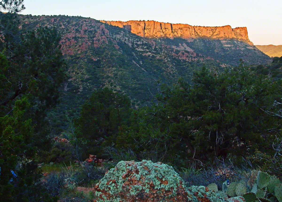 Nameless Canyon in the Dawn