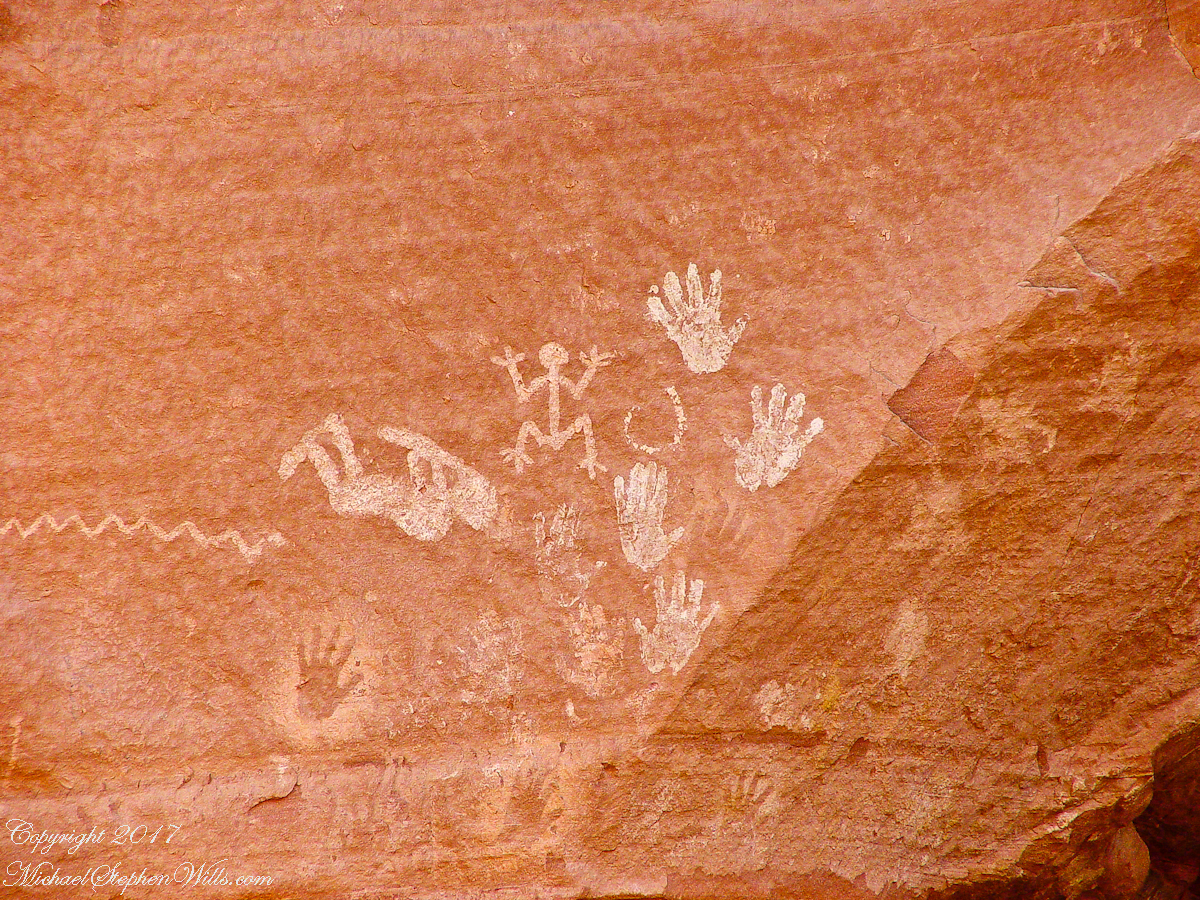Pictographs Canyon De Chelly