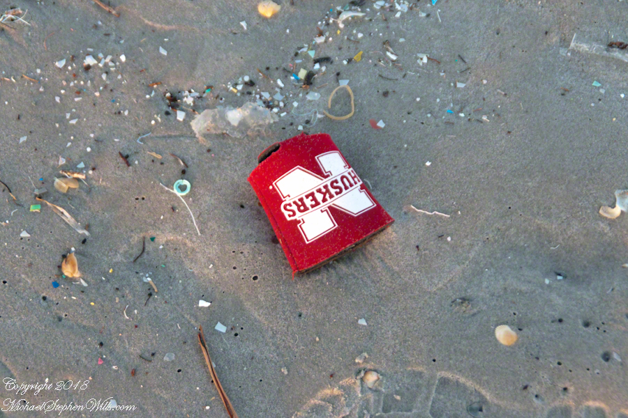 Debris from Hurricane and Tourists – CLICK ME for more abstract photography.