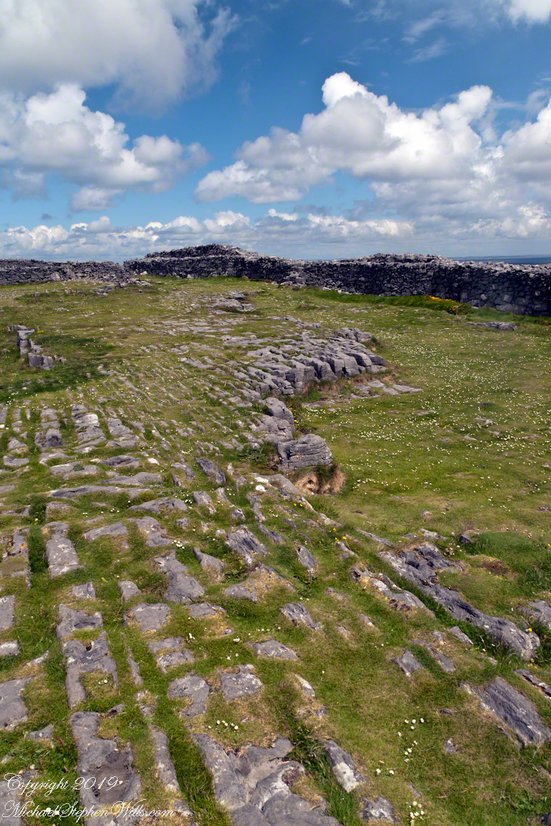 Karst Landscape with Interior Walls of Dun Aonghasa