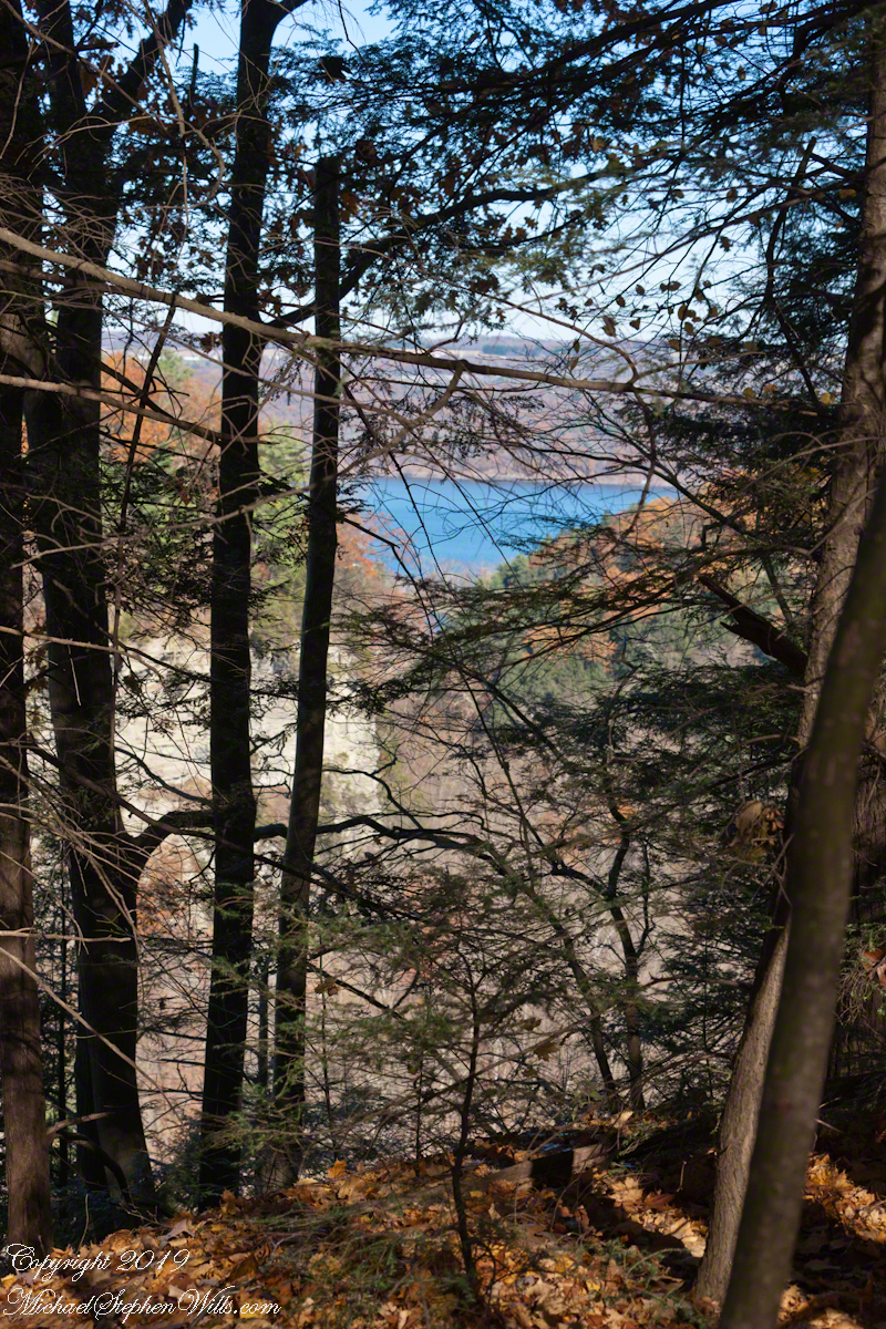 Glimpse of Cayuga Lake