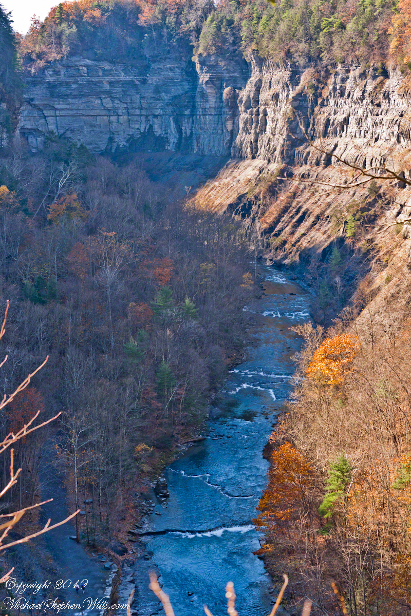 Taughannock Gorge, November