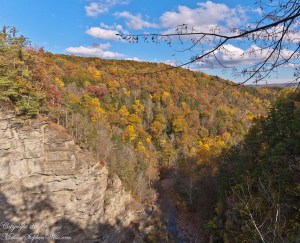 Luficer Falls Overlook, northeast