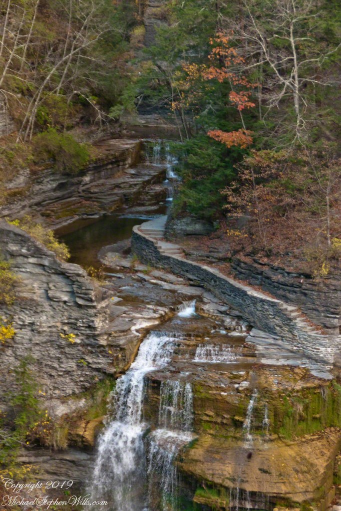 Lucifer Falls from Rim Trail Overlook