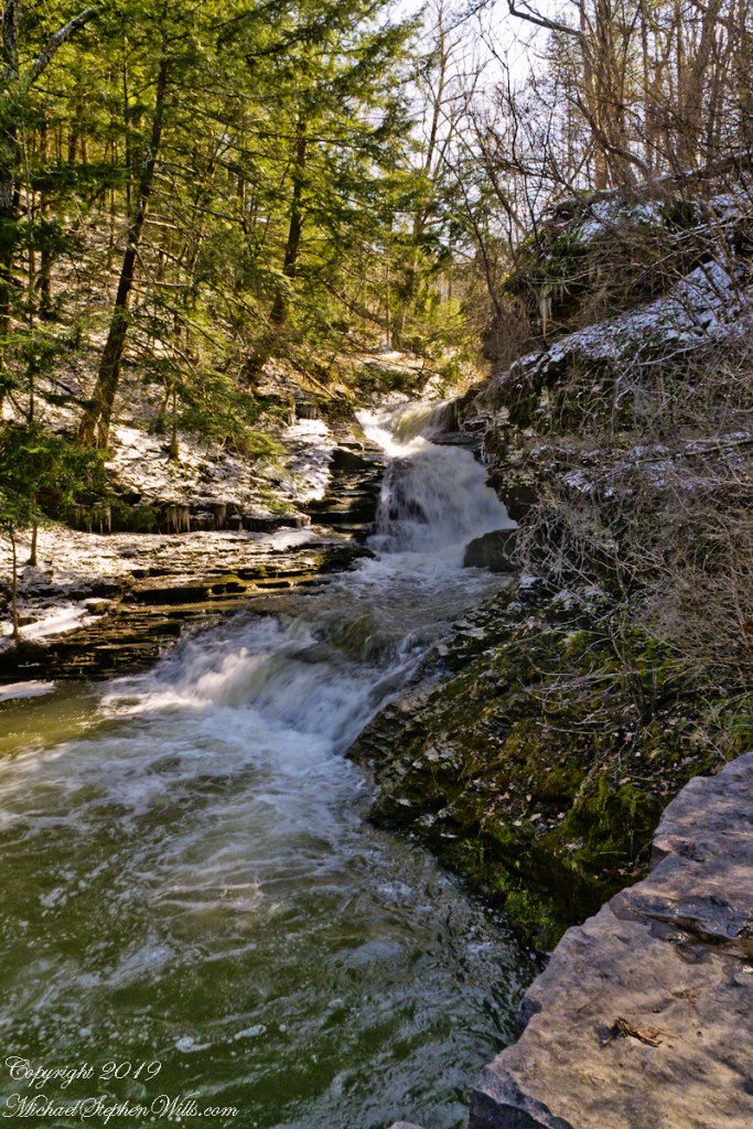 Falls by the Old Mill, early spring