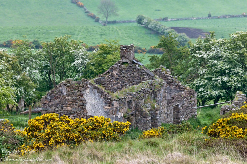 Farmhouse ruin, Slievenaglogh Townland I
